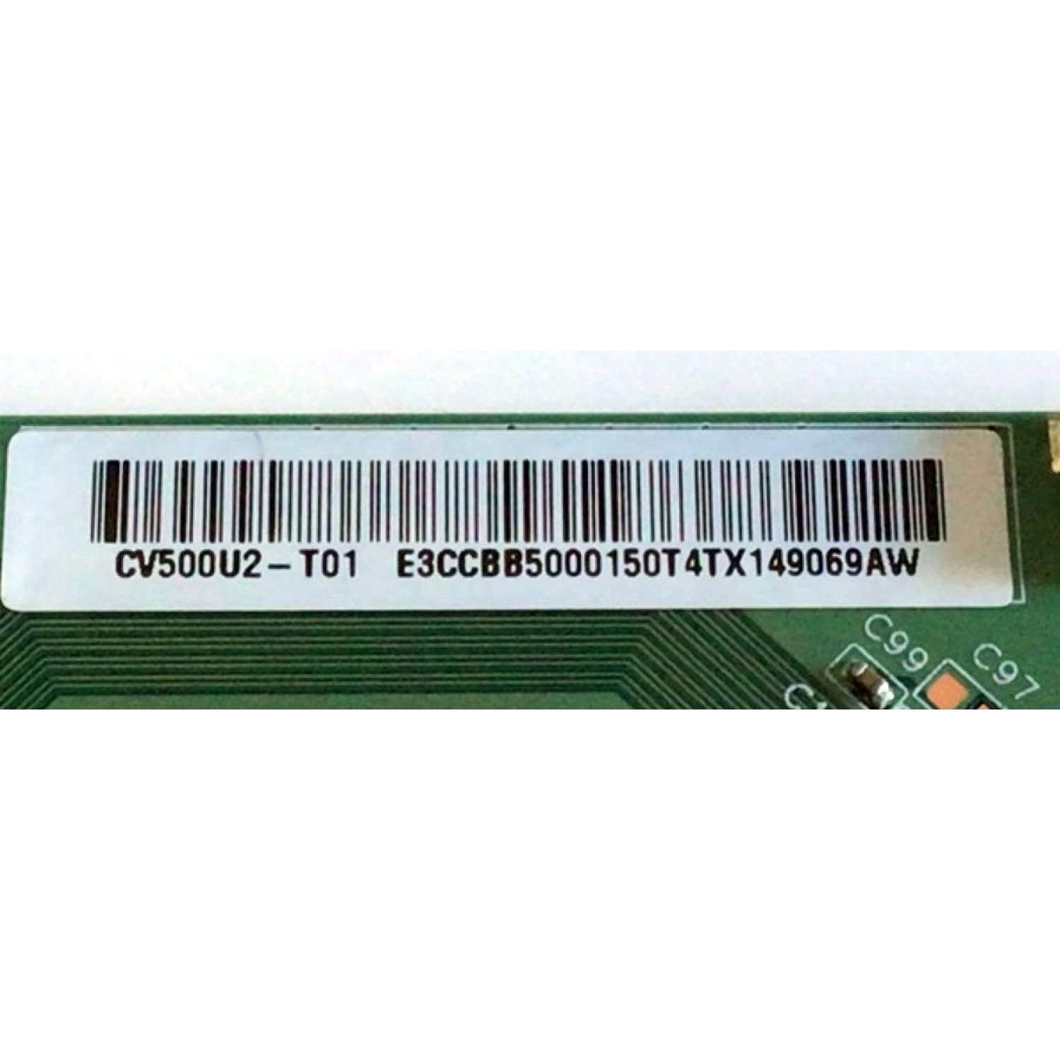 T-CON ORIGINAL PARA TV HISENSE / NUMERO DE PARTE E3CCBB5000150 / CV500U2-T01 / PANEL TPT500WR / MODELOS NS-50F501NA22 / HKP50RUHD2 / E4STA5017 / D50-F1 / WE50UT4108 / ONA50UB19E05 / 50R6E / LC-50Q7180U / 50PFL4864 / Q50UST1 / 50S421 / 50S423 / 50S425 - Imagen 2